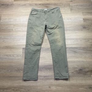 Flint  Tinder Pants Mens 33x30 Green 365 HB Athletic Tapered Fit Stretch